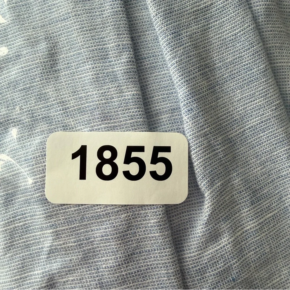 J. Crew Blue Smocked Linen-Cotton Beach Midi Dress Size Medium 41855